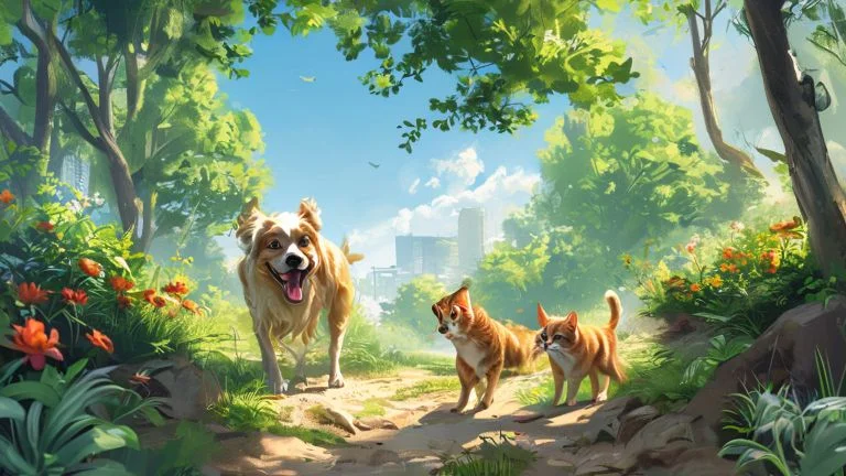 Como passeios na natureza melhoram a vida dos pets urbanos