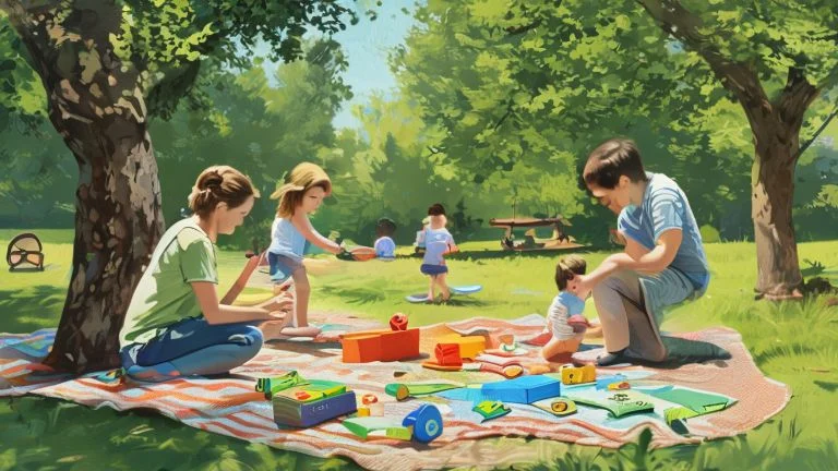 Como Brinquedos Portáteis Tornam Passeios com Crianças Mais Divertidos