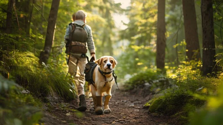 Como cuidar de cães idosos em trilhas: dicas e cuidados essenciais