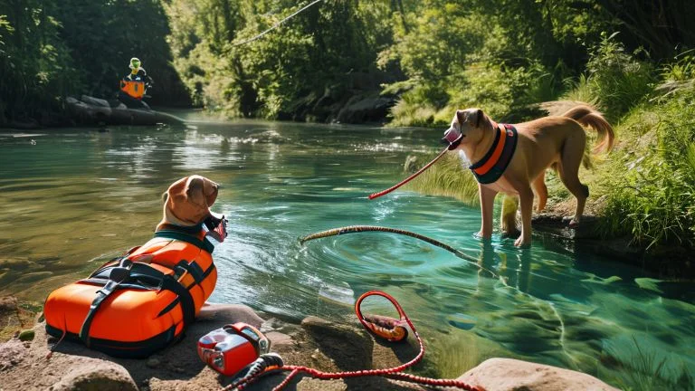 Passeios em locais com água: dicas para proteger seu pet
