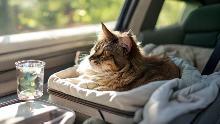 Como transportar seu gato com conforto e segurança nos passeios