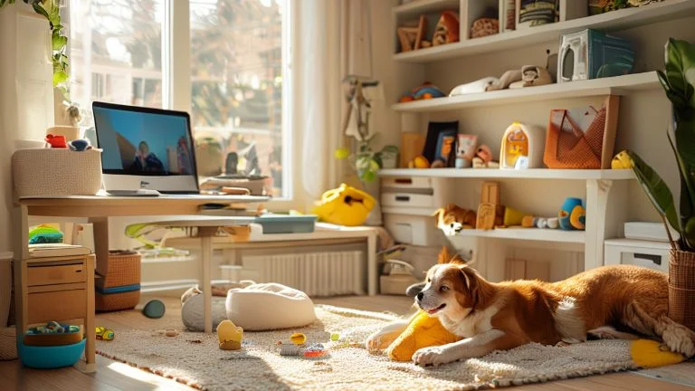 Dicas práticas para equilibrar trabalho remoto e cuidados com pets