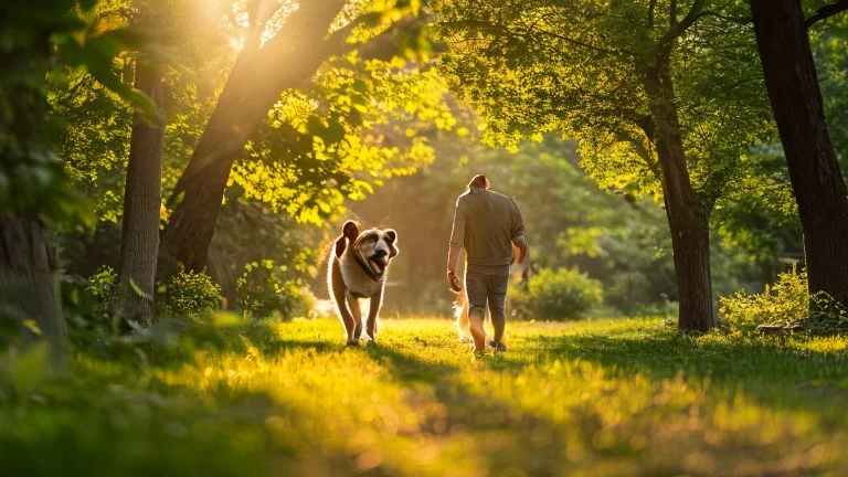 Caminhadas diárias: descubra o tempo ideal para seu cachorro