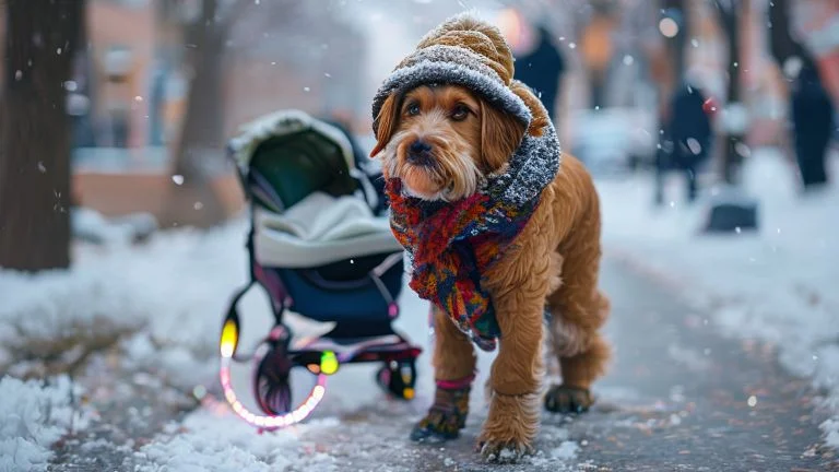 Roupas e acessórios para manter seu pet aquecido no inverno