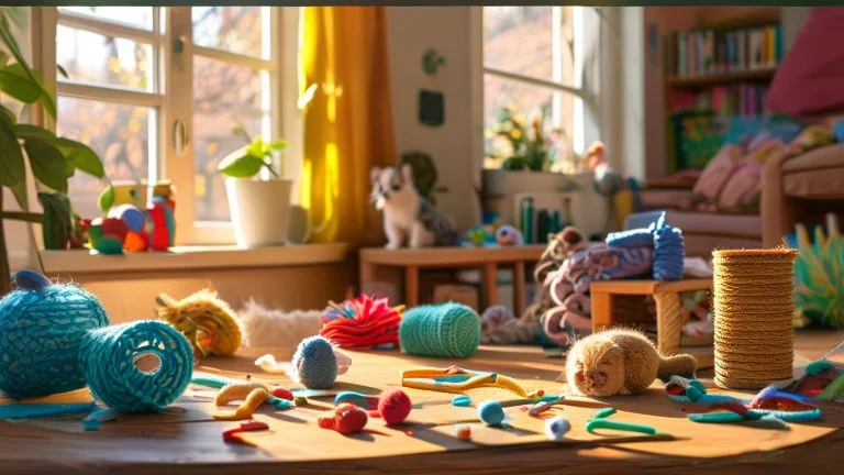 Como fazer brinquedos caseiros para pets gastando pouco