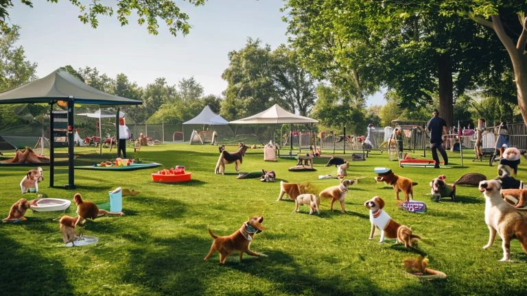 Como Planejar uma Festa ao Ar Livre para Cães com Diversão e Segurança