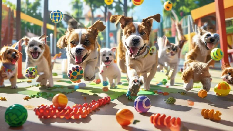 Como os brinquedos mantêm seu pet ativo e evitam a obesidade