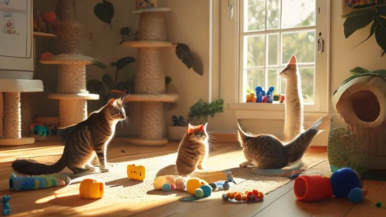 Como usar brinquedos para treinar seu gato de forma eficaz