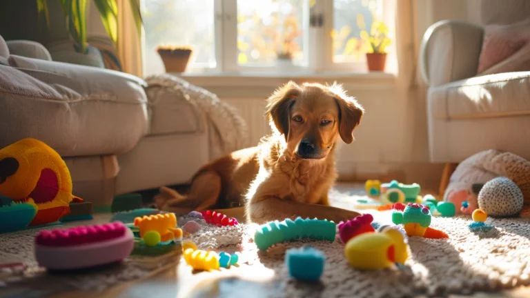 Brinquedos que ajudam a reduzir a ansiedade e trazem calma aos cães
