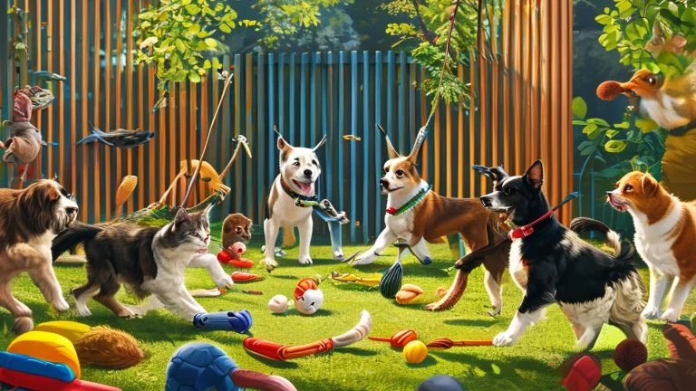 Como Atividades e Brinquedos Estimulam a Socialização dos Pets