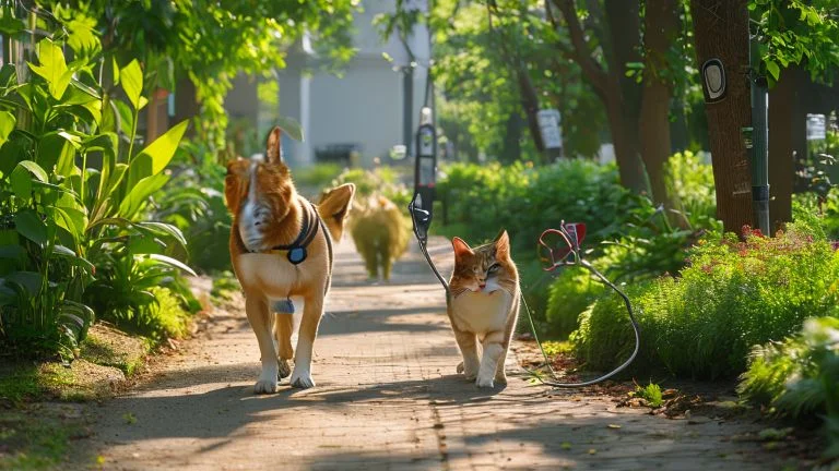Passeios com Cães e Gatos: Dicas Práticas e Diferenças Essenciais