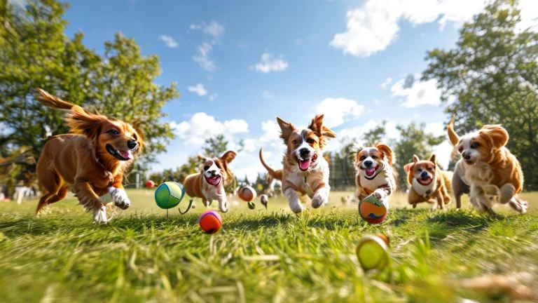 Brinquedos Ideais para Cães que Amam Buscar Objetos